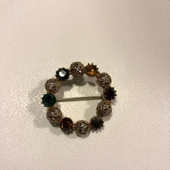 Accessories - Unique beautiful stones maybe vintage pin